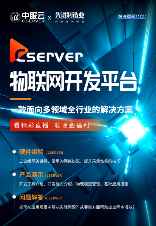 CQ9电子直播预告：中服云物联网开发平台的硬件与软件融合深度分析(图1)