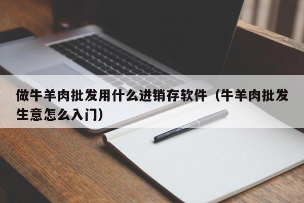CQ9电子做牛羊肉批发用什么进销存软件（牛羊肉批发生意怎么入门）(图1)