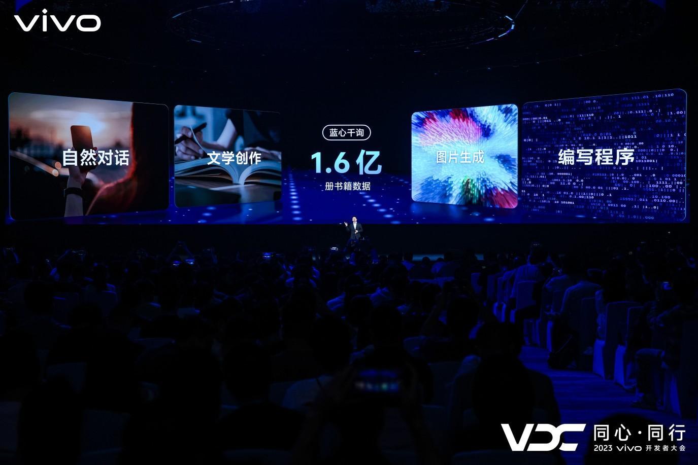 vivo开发者大会开幕：发布自研蓝心大模型及OriginOS4多领域创新CQ9电子成果亮相(图4)