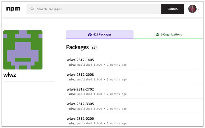 npm 软件网站被滥用开发者上传超 700 个《武林外传》切片视频(图4)