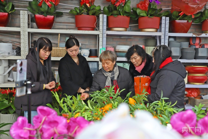 【新春走基层】太原90后夫妻 用科技赋能花卉养殖(图1)