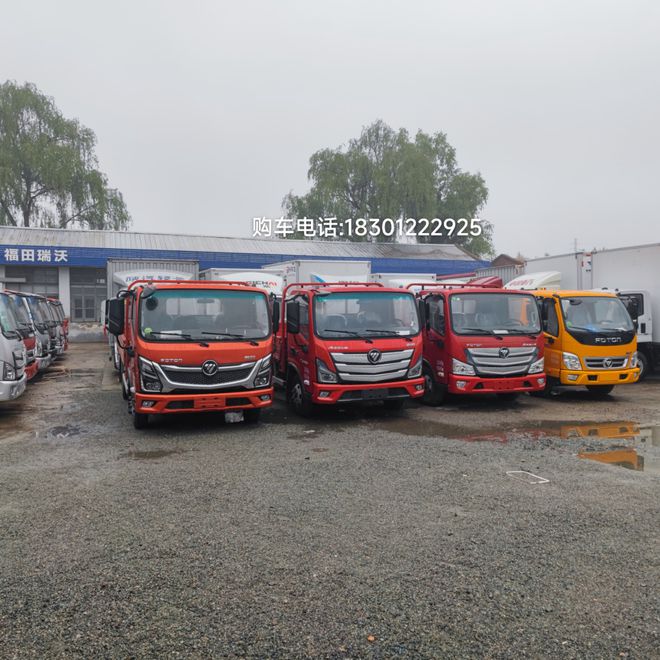 福田欧马可北京经销商电线冷藏货车(图10)