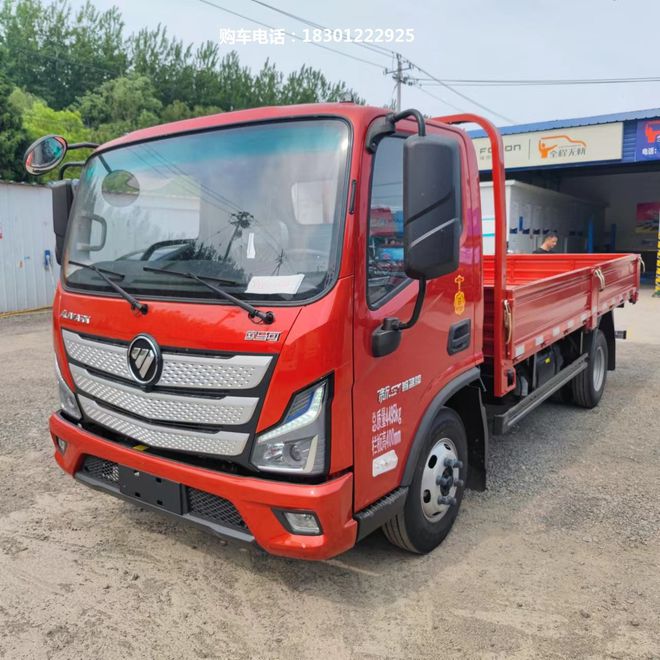 福田欧马可北京经销商电线冷藏货车(图3)