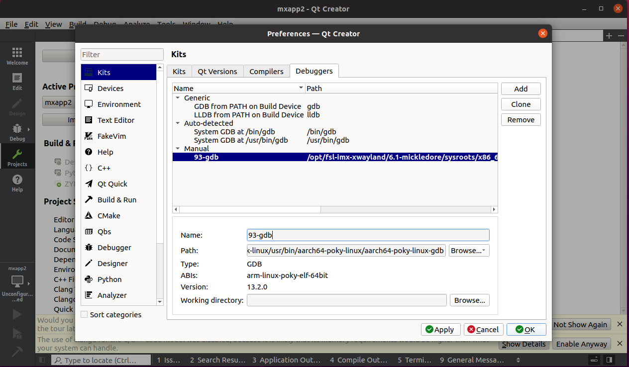 米尔NXP iMX 93开发板的Qt开发指南(图3)
