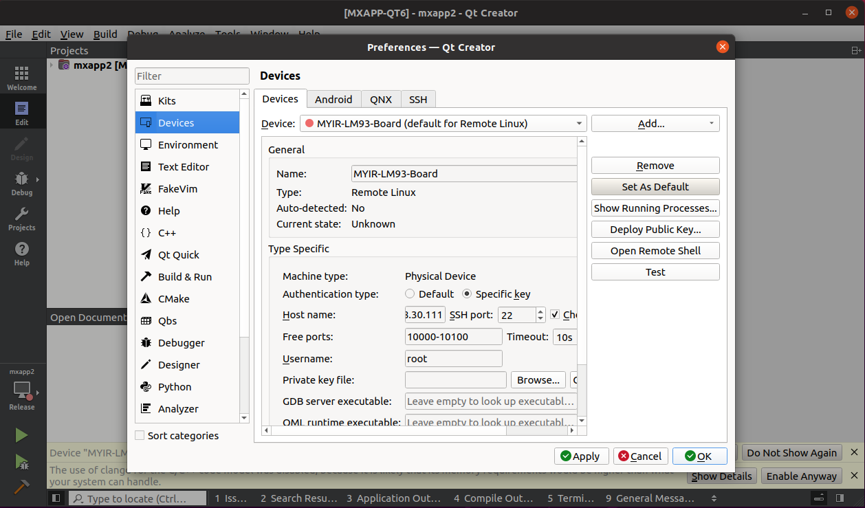 米尔NXP iMX 93开发板的Qt开发指南(图6)