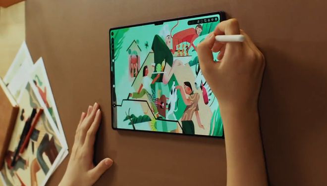 华为自研绘画软件“天生绘画”上线目前只支持华为部分平板设备(图7)